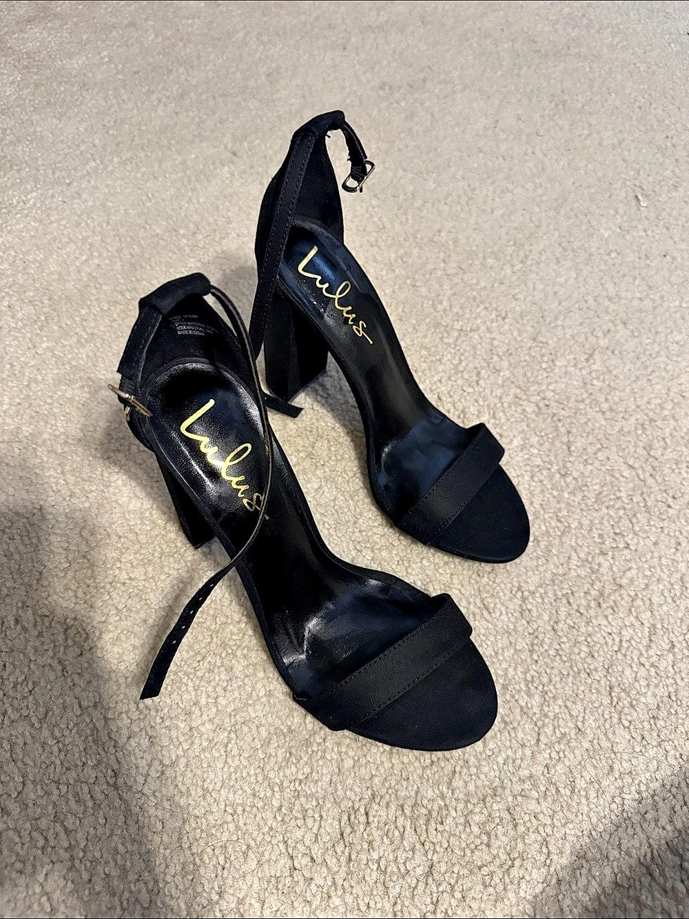 Lulus Black Heels